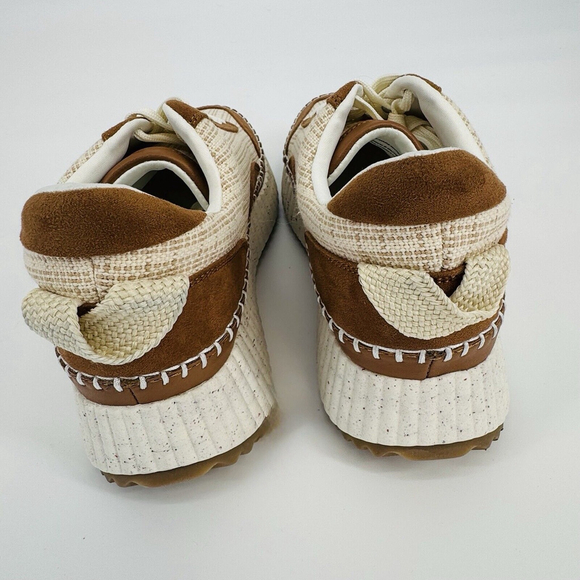 Women Persephone Chunky Platform Heel Fashion Tan Universal Thread Sneakers Sz 9 - Picture 4 of 8